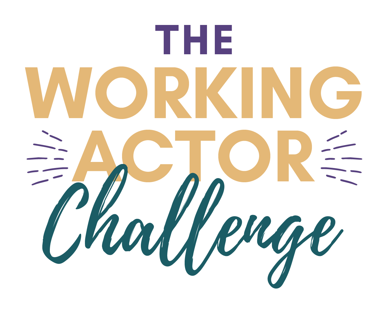 The Working Actor Challenge Logo